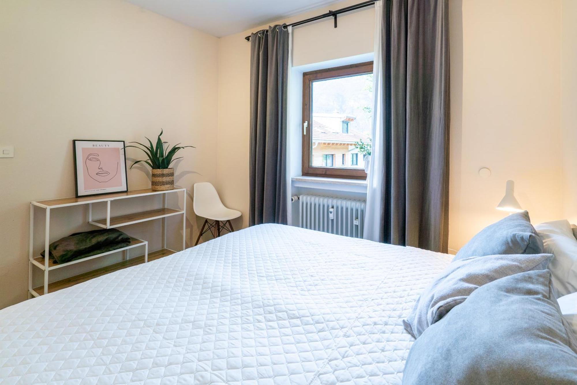 Appartement Partenkirchen - 3-Zimmer mit Panorama-Balkon - Bestlage am Fuß des Berges Garmisch-Partenkirchen Exterior foto